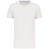Fitted V-neck T-shirt short sleeve